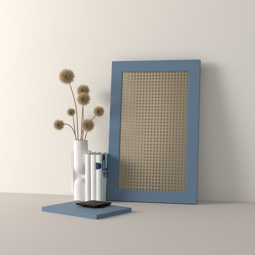 Drawer front, Rattan Frame model, 60x20 cm