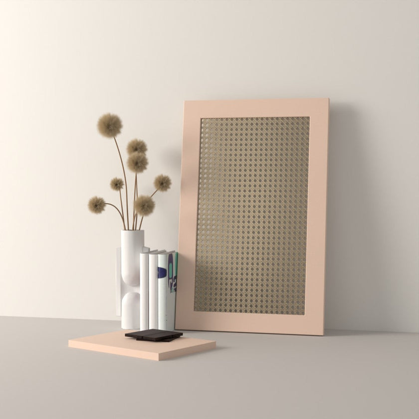 Drawer front, Rattan Frame model, 80x40 cm