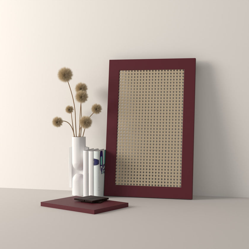 Left door front, Rattan Frame model, 25x236