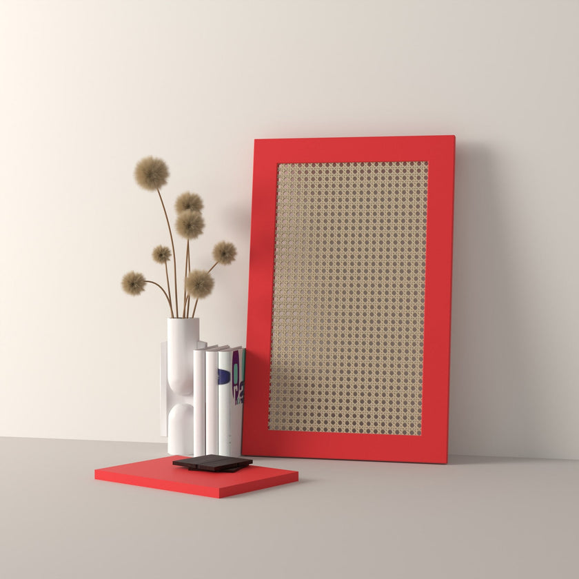 Left door front, Rattan Frame model, 25x236