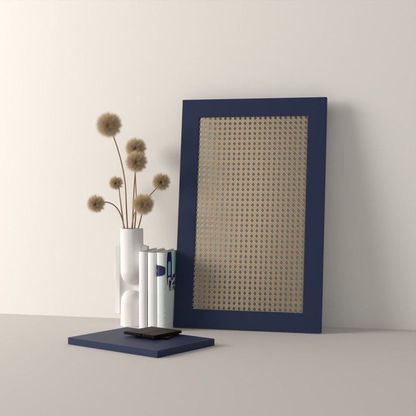 Drawer front, Rattan Frame model, 60x20 cm