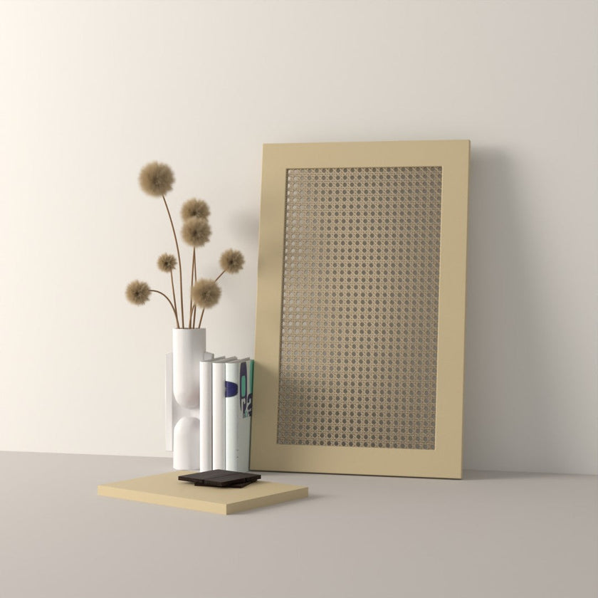 Door front, Rattan Frame model, 60x100 cm