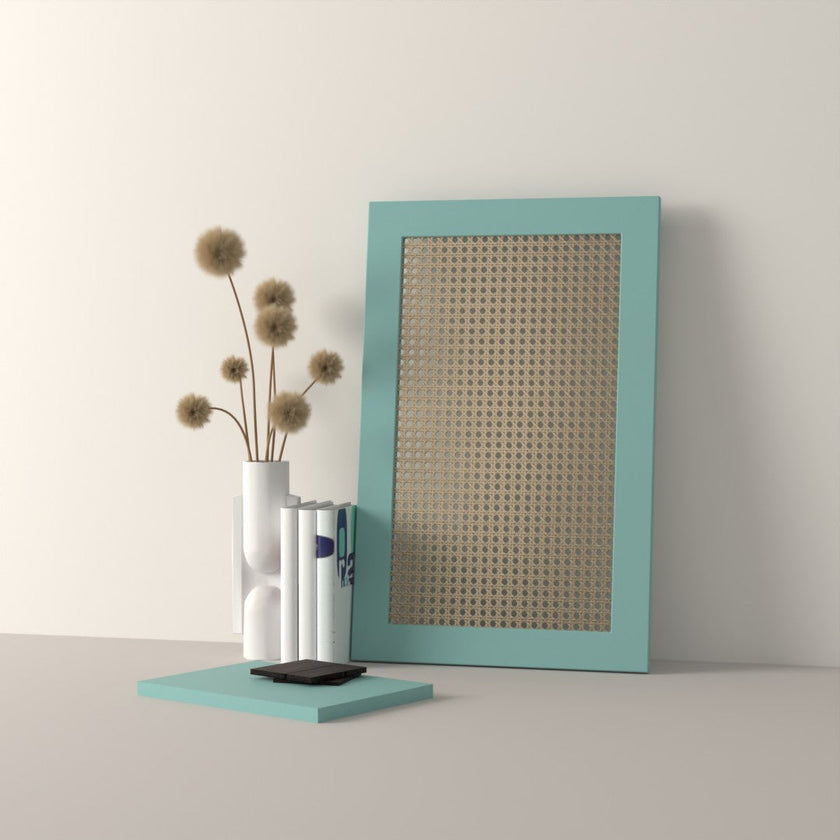 Drawer front, Rattan Frame model, 80x40 cm