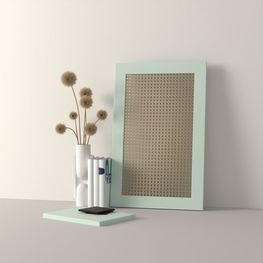 Door front, Rattan Frame model, 40x120 cm