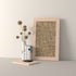 Drawer front, Fabric Frame model, 80x20 cm