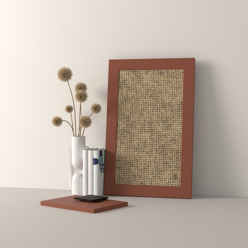 Front sertar, model rama textil, 60x38 cm