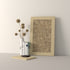 Left door front, Fabric Frame model, 25x236 cm