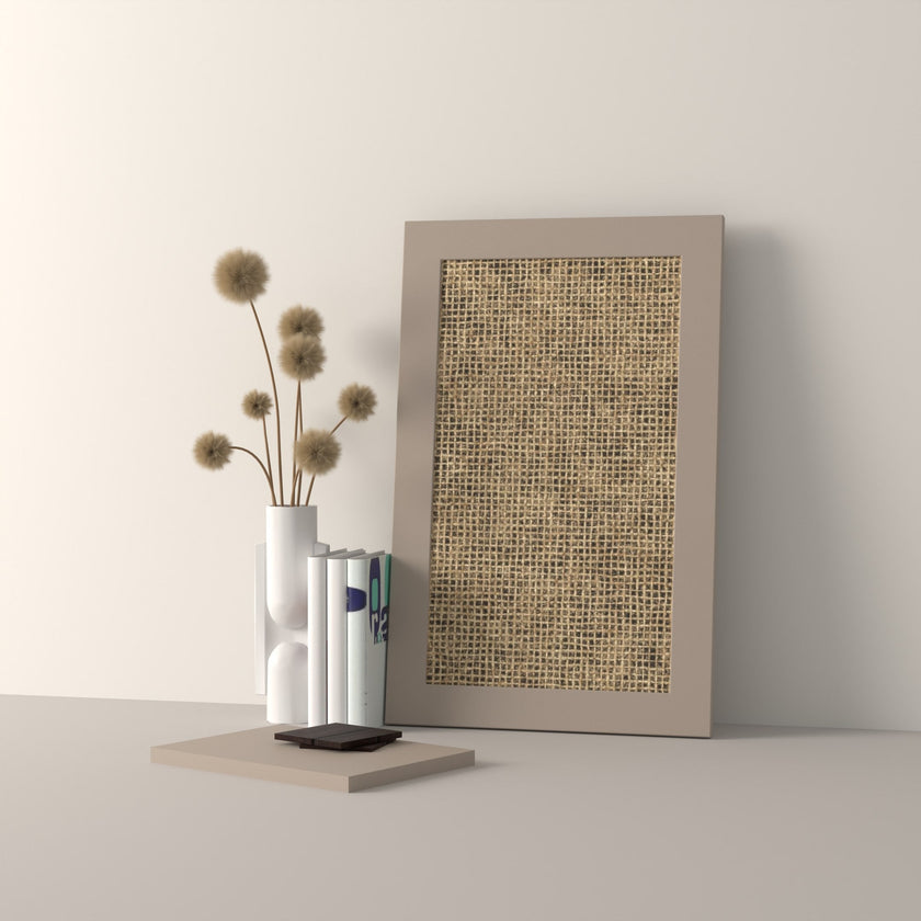 Front sertar, model rama textil, 60x38 cm