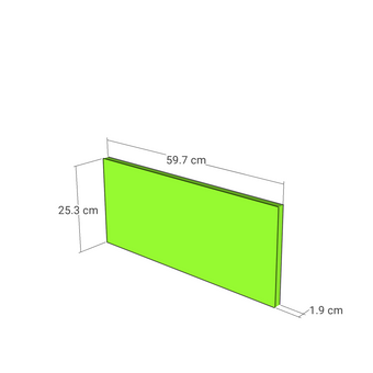 Front sertar, model rama ratan, 60x26 cm