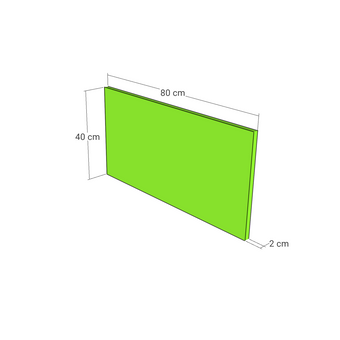 Front sertar, model drept, 80x40 cm