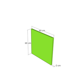 Door front, Rattan Frame model, 60x60 cm