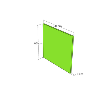 Door front, Wide Frame model, 60x60 cm