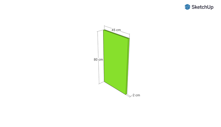 Dishwasher door front, Rattan Frame model, walnut, 45x80 cm