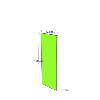 Panou, model drept, 42x120 cm