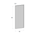 Front usa, model riflat, 30x80 cm